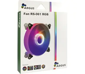 Inter-tech ARGUS RS-061 / Lüfter / 120 mm / ARGB / 1200 U/min / PWM / 22 dB