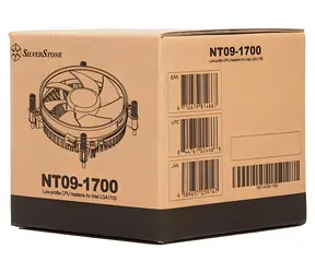 Silverstone SST-NT09-1700 / CPU-Kühler / Sockel 1700 / 92-mm-Lüfter / Höhe 45 mm