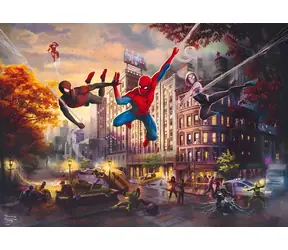Schmidt Puzzle Spider-Man und Freunde: Ultimative Allianz / Thomas Kinkade Studios / 1000 Teile / ab 14 Jahren