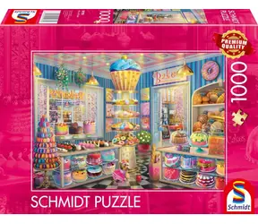 Schmidt Puzzle Bunte Bäckerei / 1000 Teile / ab 12 Jahren