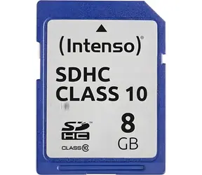 INTENSO SDHC 8 GB Klasse 10 / Speicherkarte / SD