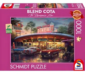 Schmidt Puzzle Amerikanisches Restaurant / 1000 Teile / ab 12 Jahren
