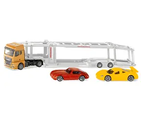 Siku Super MAN LKW-Transporter / 1:50 / blau, weiß / ab 3 Jahren