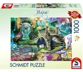 Schmidt Puzzle Geheimer Garten / 1000 Teile / ab 12 Jahren