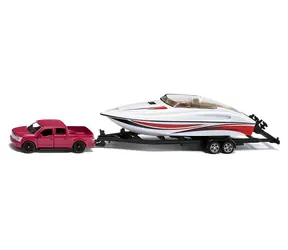 Siku Super - Ford F150 mit Motorboot / 1:50 / ab 3 Jahren