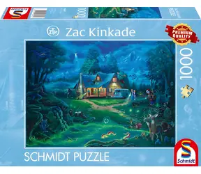 Schmidt Puzzle Spukhaus / 1000 Teile / ab 12 Jahren