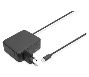 Digitus DA-10072 schwarz / Wandladegerät / USB-C / GaN / 100 W