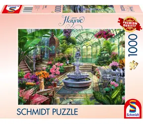 Schmidt Puzzle Gewächshaus / 1000 Teile / ab 12 Jahren