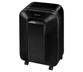 Fellowes LX200 Mini-Cut Aktenvernichter schwarz / 12 Blatt / Kreuzschnitt / P-4