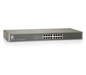 LevelOne FSW-1650 / Switch / 16 Ports / 10/100 Mbit/s / 19"-Rack