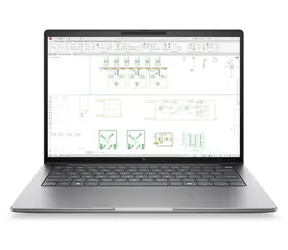 HP ZBook 8 G2i 14 Silber / Notebook / 14,0" WUXGA / Intel Core Ultra 7 356H / 32 GB RAM / 1 TB SSD / RTX PRO 500 6 GB Grafikkarte / Windows 11