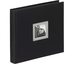 Walther Schwarzweiß FA209B schwarz / Fotoalbum / Hardcover / 27 x 26 cm