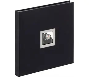 Walther Schwarzweiß FA217B schwarz / Fotoalbum / Hardcover / 30 × 30 cm