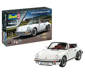 Revell Geschenkset 50 Jahre Porsche 911 G-Modell / Plastikmodell / 1:24 / 115 Teile / ab 10 Jahren