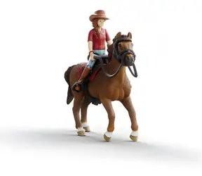 Schleich Horse Club Figuren Hannah und Cayenne 42711 / ab 5 Jahren