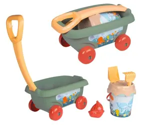 Smoby Gartenwagen Life mit Eimer-Set / Kunststoff / ab 18 Monaten