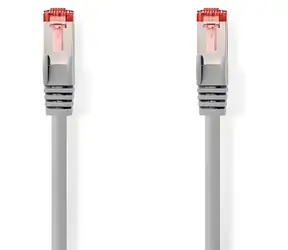 Nedis CAT6 grau / Netzwerkkabel / S/FTP / 7,5 m / LSZH