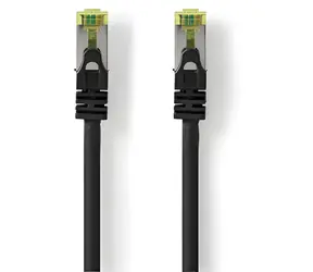 Nedis schwarz / Netzwerkkabel / CAT7 S/FTP / RJ45 / 2 m / LSZH