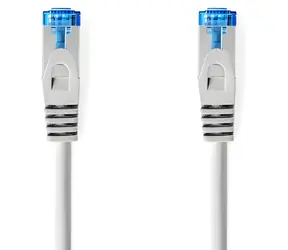Nedis CAT6a / Netzwerkkabel / S/FTP / RJ45-RJ45 / 0,25 m / LSZH / Grau