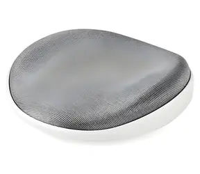 StarTech Handgelenkauflage silber/weiß / Handgelenkauflage / Schaumstoff, Netzgewebe, Kunststoff / 142 x 170 mm