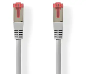 Nedis SFTP CAT6 0,5 m grau / Patchkabel / RJ45-RJ45