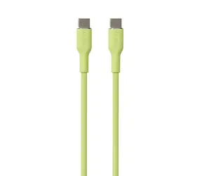 Puro Soft Cable, hellgrün / Datenkabel / USB-C - USB-C / 1,5 m