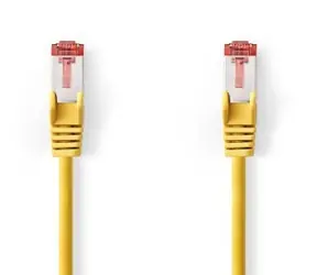 Nedis CAT6 S/FTP 15m gelb / Netzwerkkabel / RJ45 - RJ45 / LSZH