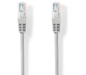 Nedis CAT5e U/UTP grau / Netzwerkkabel / RJ45 - RJ45 / 15 m / PVC