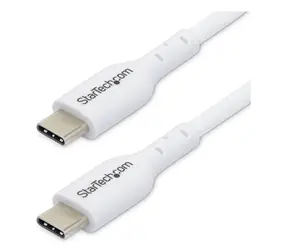 StarTech USB-C 60W weiß / Ladekabel / USB-C - USB-C / Power Delivery / 1 m
