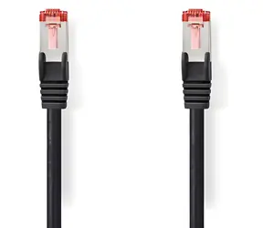 Nedis SFTP CAT6 schwarz / Patchkabel / RJ45-RJ45 / 3 m / LSZH