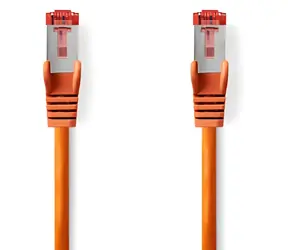Nedis CAT6 S/FTP orange / Patchkabel / RJ45-RJ45 / 0,5 m / LSZH