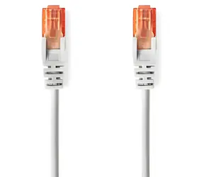 Nedis CAT6 UTP grau / Patchkabel / RJ45 - RJ45 / 0,25 m