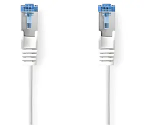 Nedis CAT6a S/FTP weiß / Netzwerkkabel / 0,5 m / LSZH
