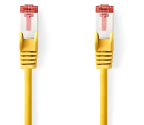 Nedis CAT6 S/FTP 0,5 m gelb / Patchkabel / RJ45 - RJ45 / LSZH