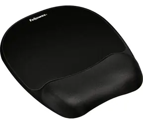 Fellowes Schaumstoff, schwarz / Maus- und Handgelenkauflage / Memory-Schaum / 230 × 220 × 20 mm