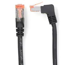 Nedis CAT6 schwarz / Patchkabel / SF/UTP / RJ45-RJ45 / 5 m / LSZH
