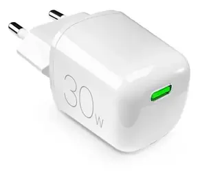 Puro MiniPro weiß / Reiseladegerät / GaN / USB-C / 30 W