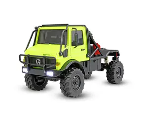 AMEWI Mercedes-Benz Unimog U4000 Grün / RC-Auto / Scale Crawler / 1:18 / Allradantrieb / RTR / 2,4 GHz
