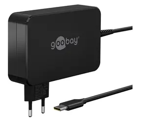 Goobay schwarz / Laptop-Netzteil / 90 W / USB-C