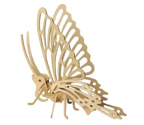 Holzpuzzle Schmetterling ( 3D) / 15 Teile / ab 6 Jahren / Schwierigkeitsgrad: leicht
