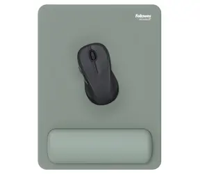 Fellowes BREYTA XL grün / Maus- und Handgelenkauflage / Silikonfüllung / Microban® / 280 × 210 mm