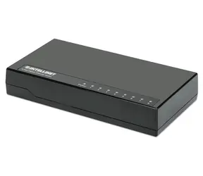 Intellinet 8- Port Gigabit Desktop Switch, schwarz / Switch / 8- Port / 1000 Mbit/s