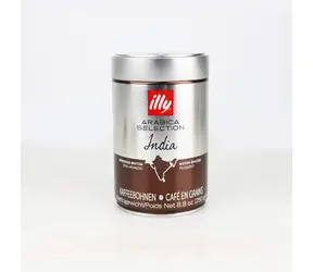 Illy Monoarabica India 250 g / Kaffeebohnen / 100 % Arabica / Dose