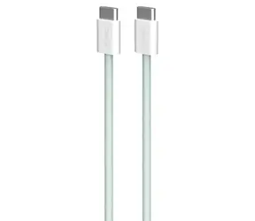 Puro Fabrik FABK4 grün / USB-C-zu-USB-C-Datenkabel / 60 W / 1,5 m