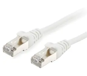 Equip S/FTP Cat.6a weiß / Netzwerkkabel / 25 m / RJ-45 / PoE