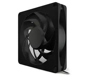 Alphacool Apex Stealth Metall-Lüfter, schwarz, 120 mm, 40 dB, 3000 U/min, 4-Pin-PWM