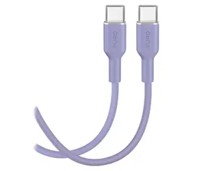 Puro Soft Lavender Blue / Datenkabel / USB-C - USB-C / 25 W / 1,5 m