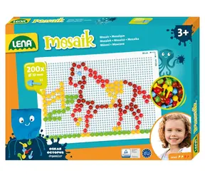 Lena Großes, glattes Mosaik / 200 Teile / ab 3 Jahren