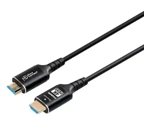 MicroConnect Aktives optisches HDMI-Kabel Schwarz / Verbindungskabel / HDMI - HDMI / 4K 60Hz / 15 m
