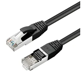 MicroConnect CAT6 S/FTP 20m schwarz / Netzwerkkabel / LSZH / RJ-45